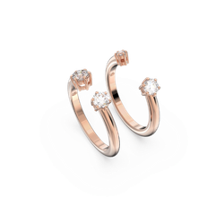 CONSTELLA:RING DB WHITE/ROS 58