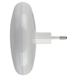 Ночник - светильник светодиодный ЭРА NN-632-SW-W в розетку с выключателем белый