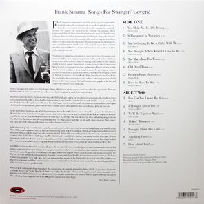 Frank Sinatra / Songs For Swingin' Lovers! (LP)