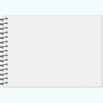 Альбом для рисования акварелью А4 "Звездный дождь" 20 листов на гребне