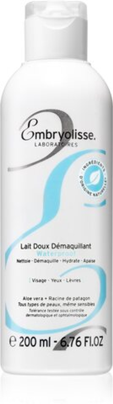Embryolisse Cleansers and Make-up Removers - увлажняющее молочко для снятия макияжа для всех типов кожи /   200  ml  / GTIN 3350900001858