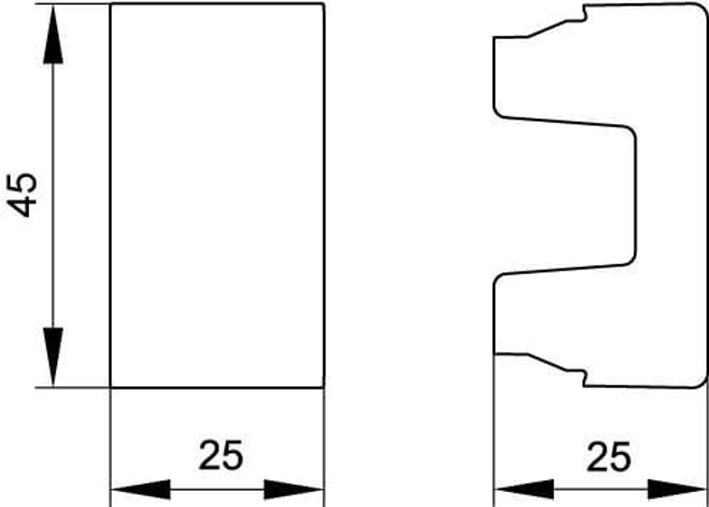 Заглушка, «Viva», 1 мод. сер DKC