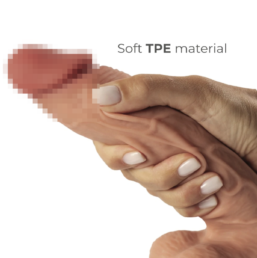 Фаллоимитатор Cronus с подвижной кожей Fantasy Toys 23 см