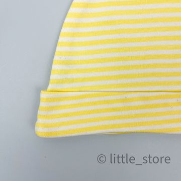 Шапочка однослойная "Сафари" светло-желтая полоска