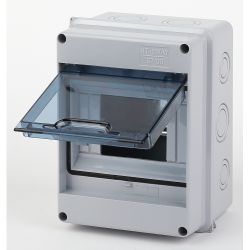 Корпус пластиковый навесной ЭРА SIMPLE КМПн-5 IP65 серый