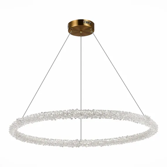 SL6110.223.01 Люстра подвесная ST-Luce Золотистый/Золотистый LED 1*45W 3000 - 6500K AVANA