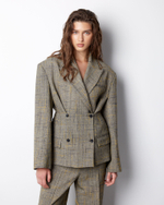 Баска-юбка из шелка и вискозы Боттега Венета желтый/синий