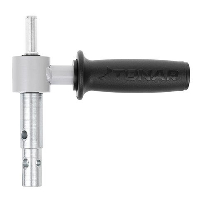 Адаптер универсальный усиленный под шуруповерт ТОНАР АШ.2023ПК с подшипниками качения,d выход.вала 20/23мм, ручка T-ASH-2023-PK