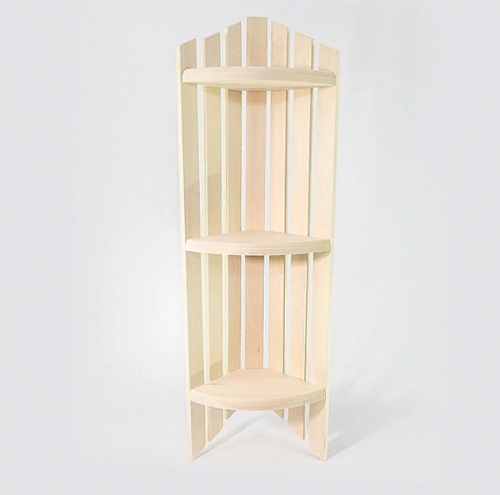 Полка угловая 3-х уровневая