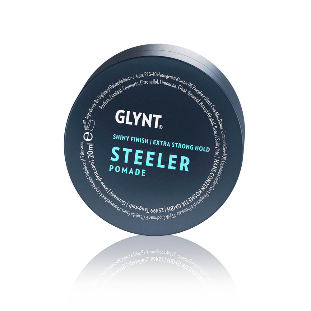 Моделирующая помада сильной фиксации GLYNT Steeler Pomade