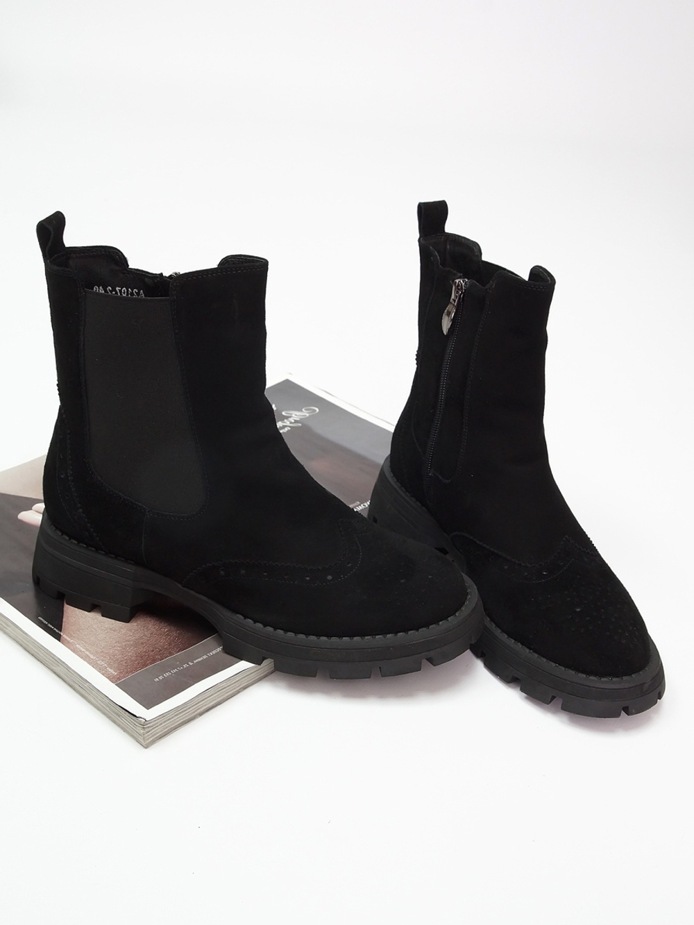 Полусапоги женские зимние CKALA BOTO A2107-2S