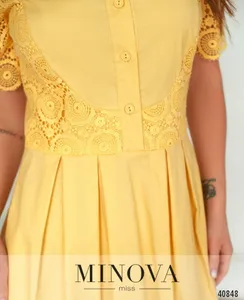 Платье 1098-желтый Minova