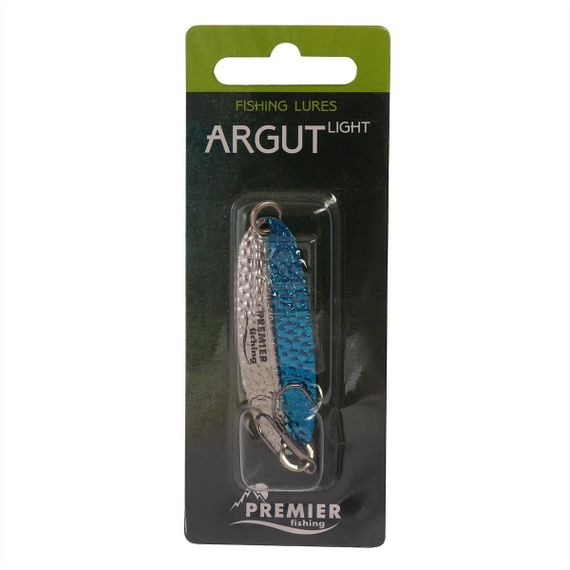Блесна колеб. Argut light №2, 4.3гр Blue-NI Premier (PR-SPN101AL-2BL-NI)