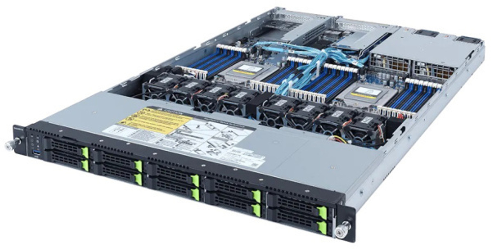 Серверная платформа 1U GIGABYTE R182-Z93