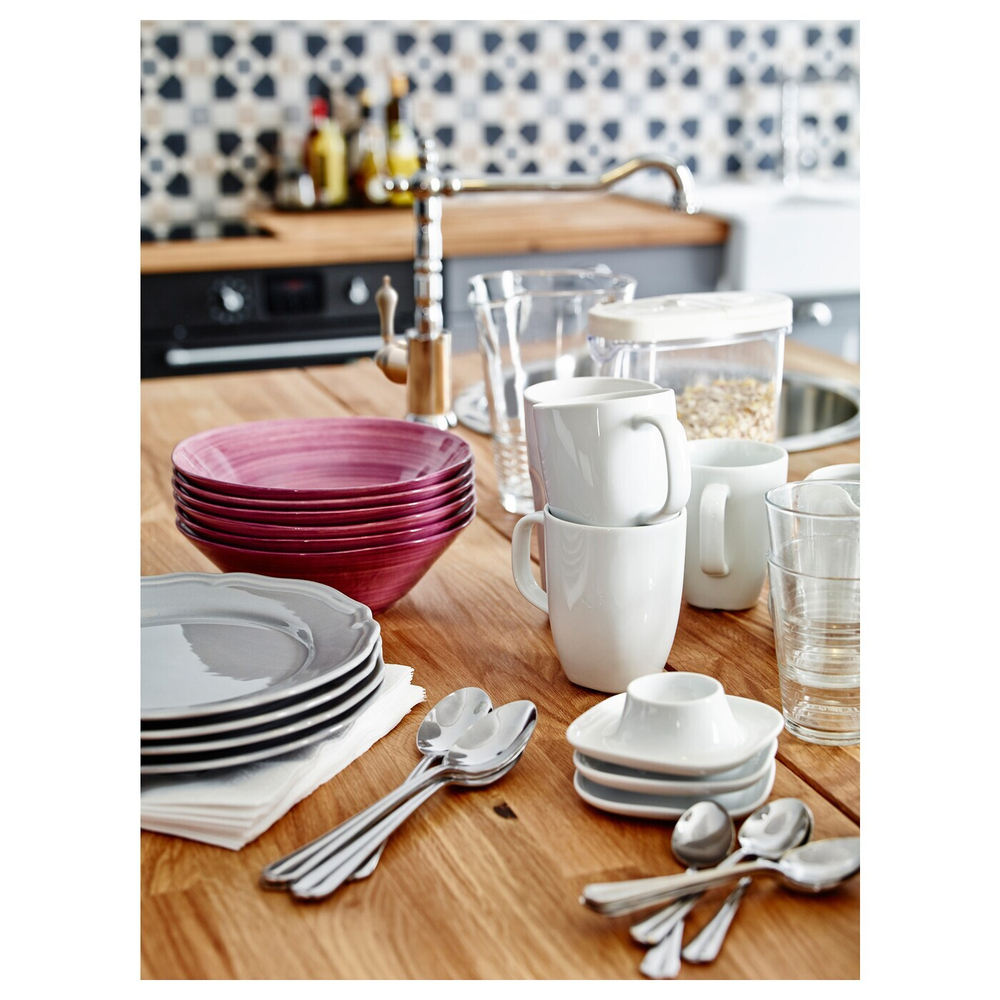 IKEA VÄRDERA  (ИКЕА ВÄРДЕРА)  -  Лоток для яиц, белый, 10x10 см