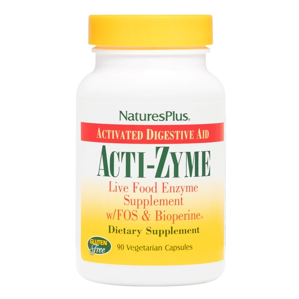 Acti-Zyme Plant Enzymes, Probiotics & Bioperine 90 vcaps
