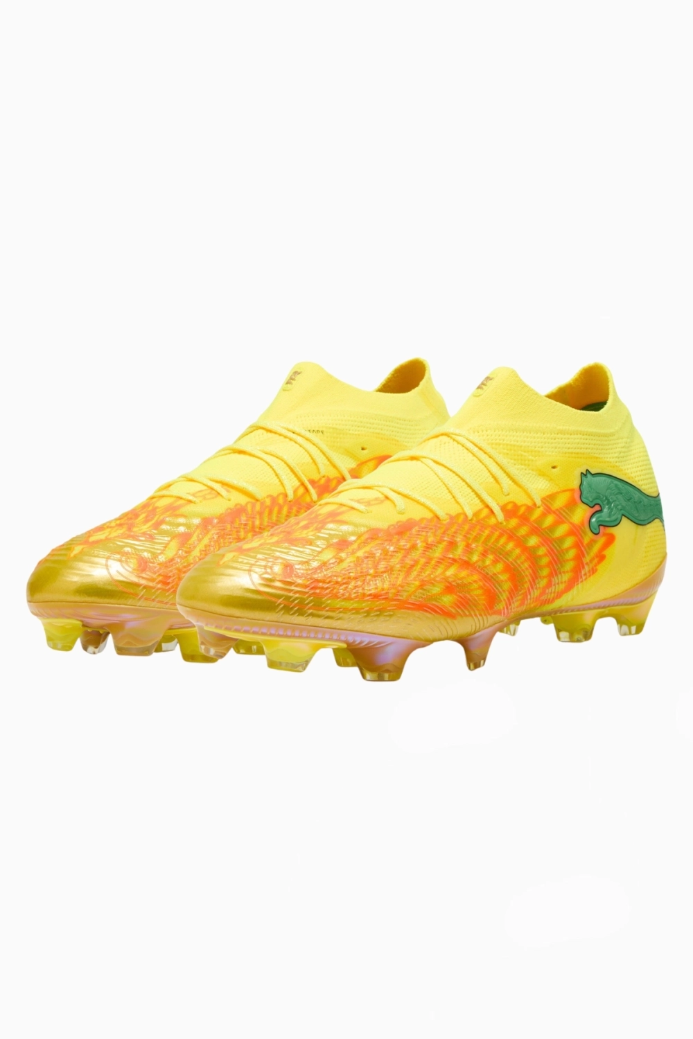 Бутсы Puma Future 9 Ultimate KidSuper x Neymar Jr FG - желтый