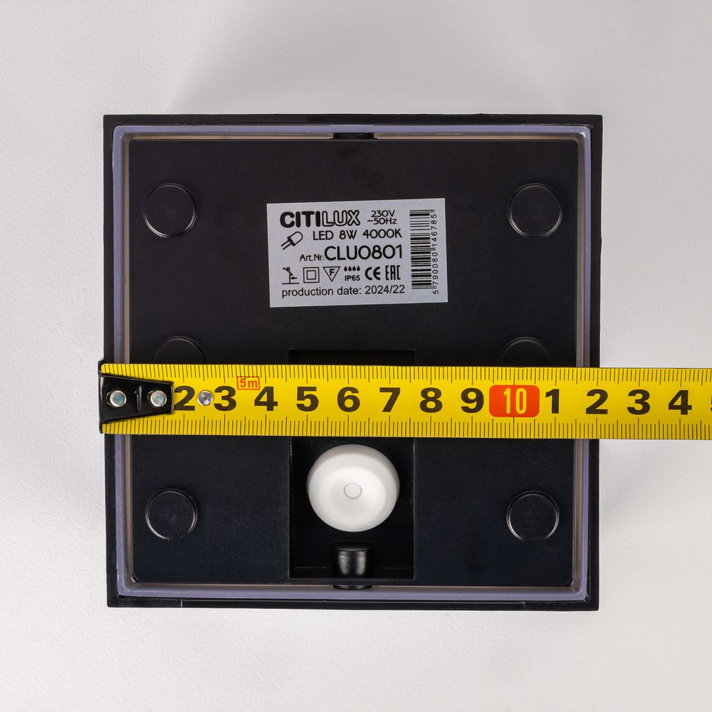 Citilux DOMUS CLU0801 LED Уличный настенный светильник Чёрный