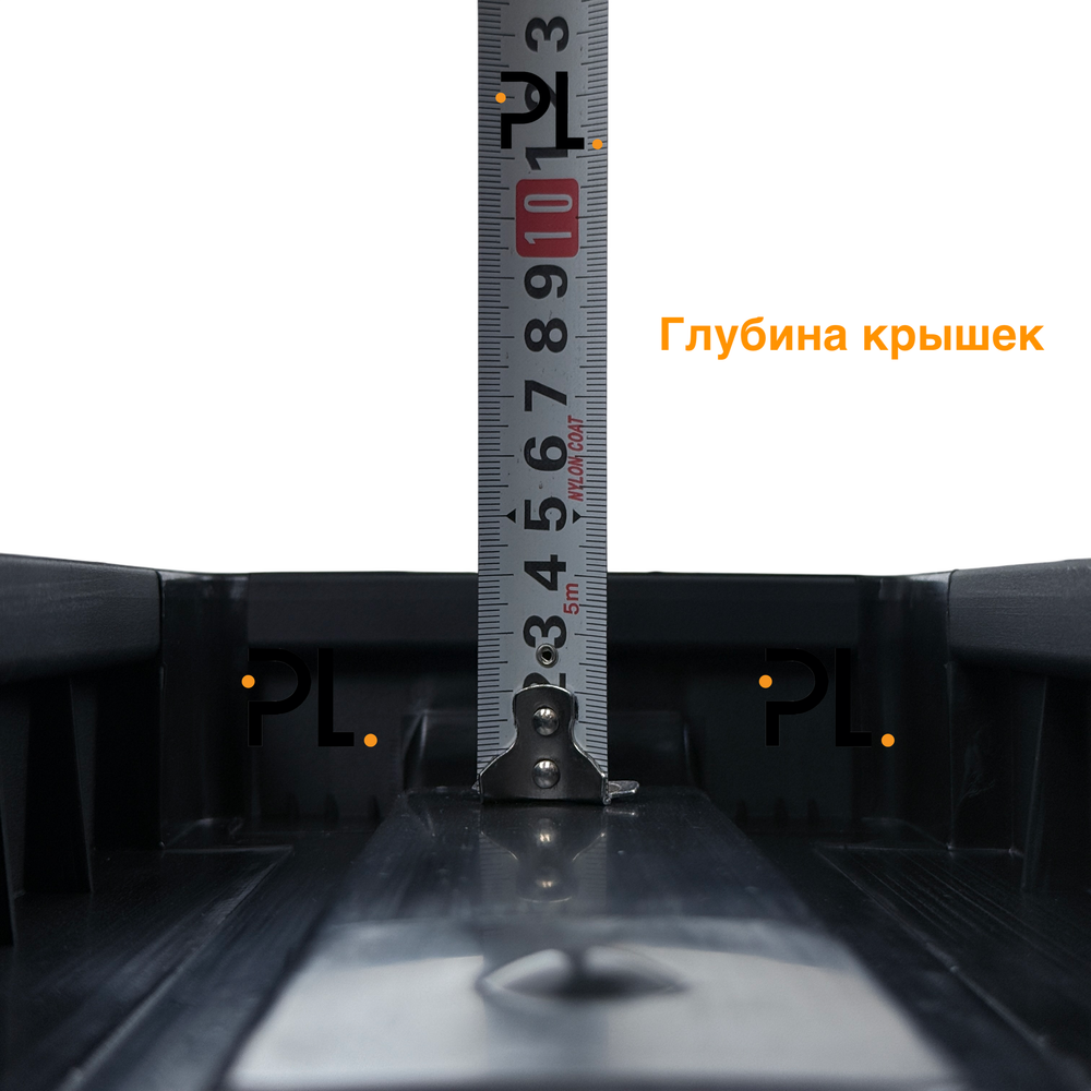PP ударопрочный рэковый кейс 4U