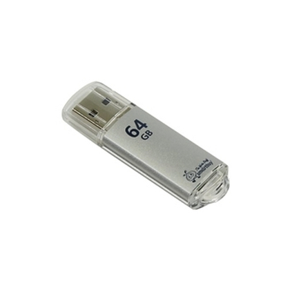 64GB USB Smartbuy V-Cut Silver