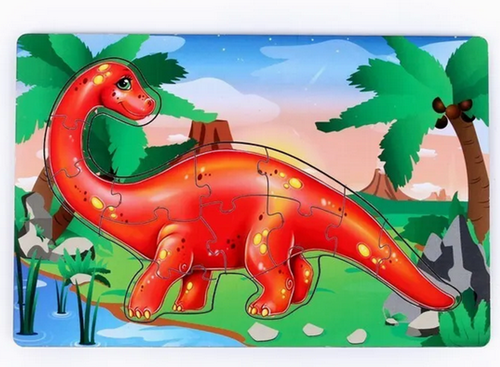 Пазл "Динозавр Дрю" (FOFA)