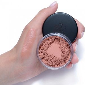 Румяна сатиново-шиммерные В213 Светло-карминовый 4гр (Kristall Minerals Cosmetics)