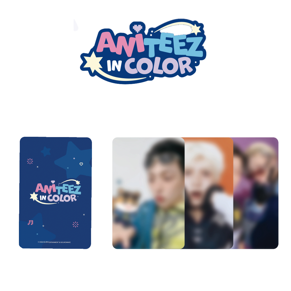 Мерч ANITEEZ IN THE COLOR - RAMDOM TRADING CARD [Фотокарты]