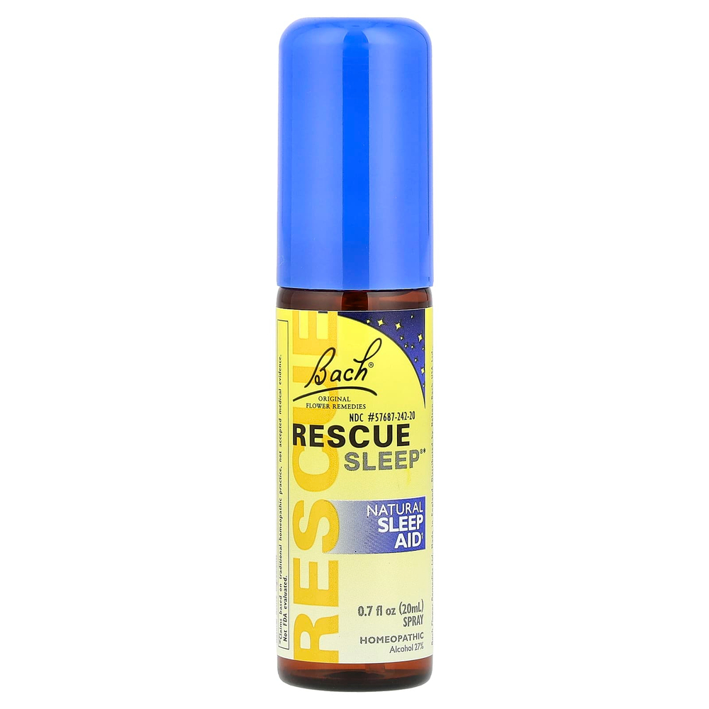 Bach, Rescue Sleep®, спрей, 20 мл (0,7 жидк. Унции)