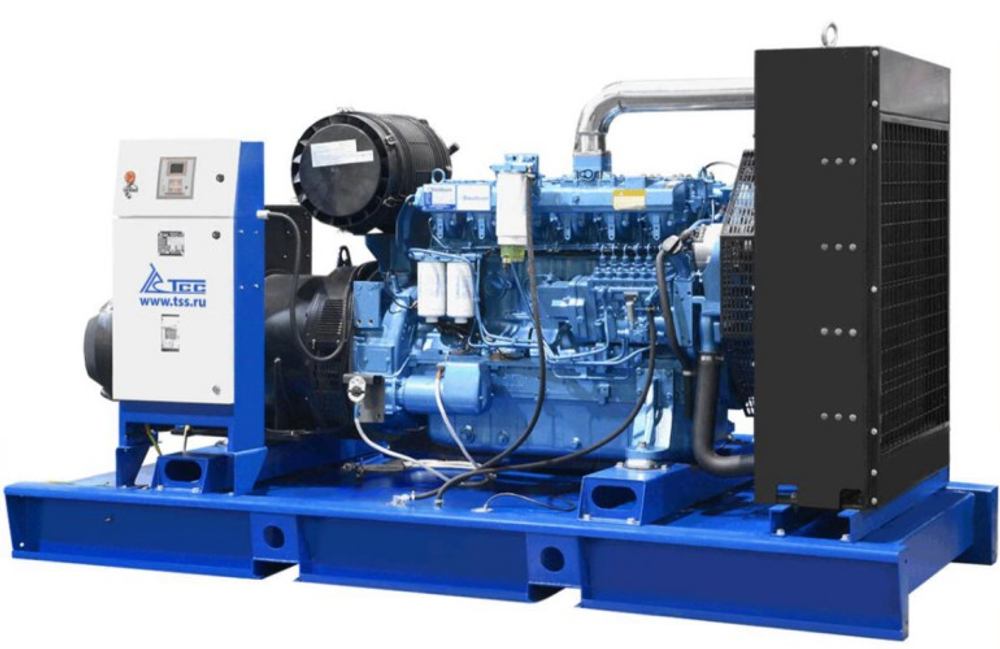 Электростанция дизельная ТСС АД-200C-T400-1PM9 (TBD 280 TS) открытая 016980