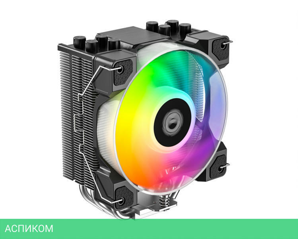 Кулер для процессора ID-Cooling SE-214-XT DF ARGB черный