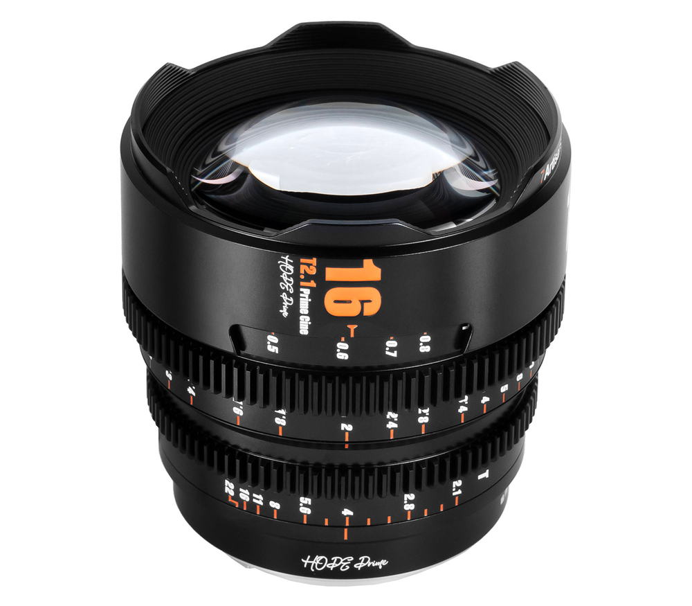 Объектив 7Artisans 16mm T2.1 Hope Prime Sony E, черный