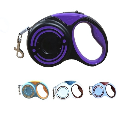 Поводок - рулетка для малых и средних пород собак «ЛАППИ», цвет голубой, 5 метров, нагрузка до 15кг✦