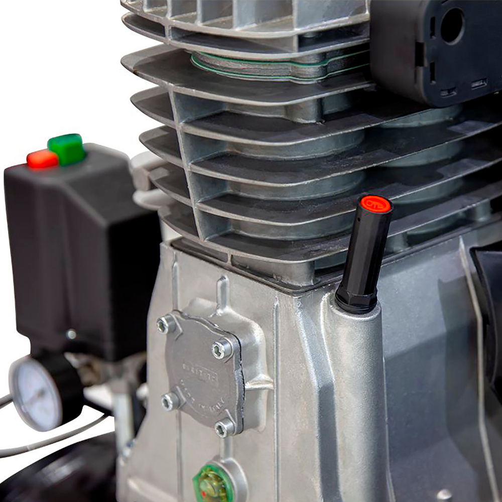 WDK-91054 Компрессор поршневой с ременным приводом: 541 л/мин, 3 КВт, 380 В, ресивер 100 л