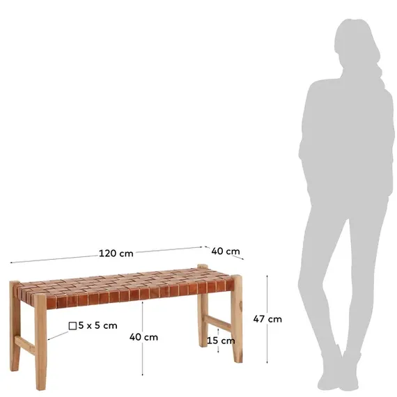 Банкетка Calixta 120 см