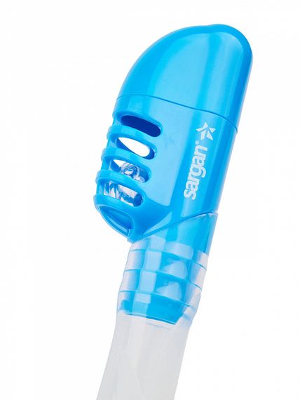 Трубка детская Sargan Астра прозрачный/синий