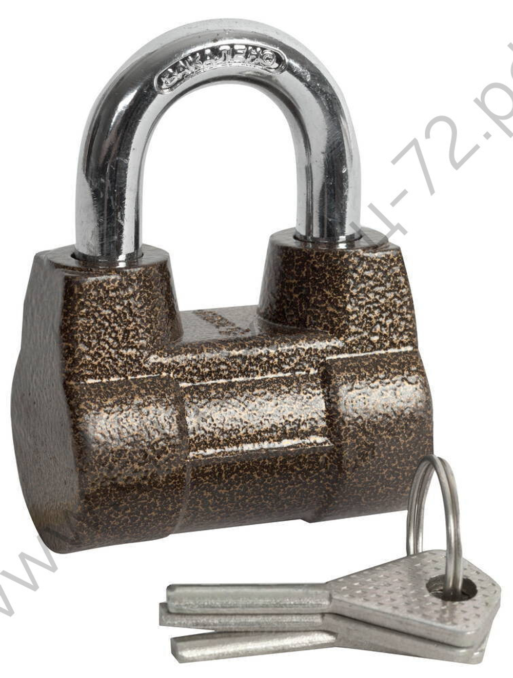 ЗУБР 60 мм, облегченный дисковый механизм секрета, навесной замок (3720-4)