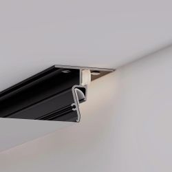 Профиль STRETCH-SHADOW-CEIL-2000 BLACK (A2-CONTOUR-PRO) (Arlight, Алюминий) 040703