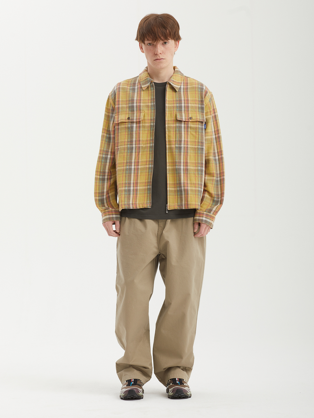 Мужская Рубашка Rivington Zip Flannel