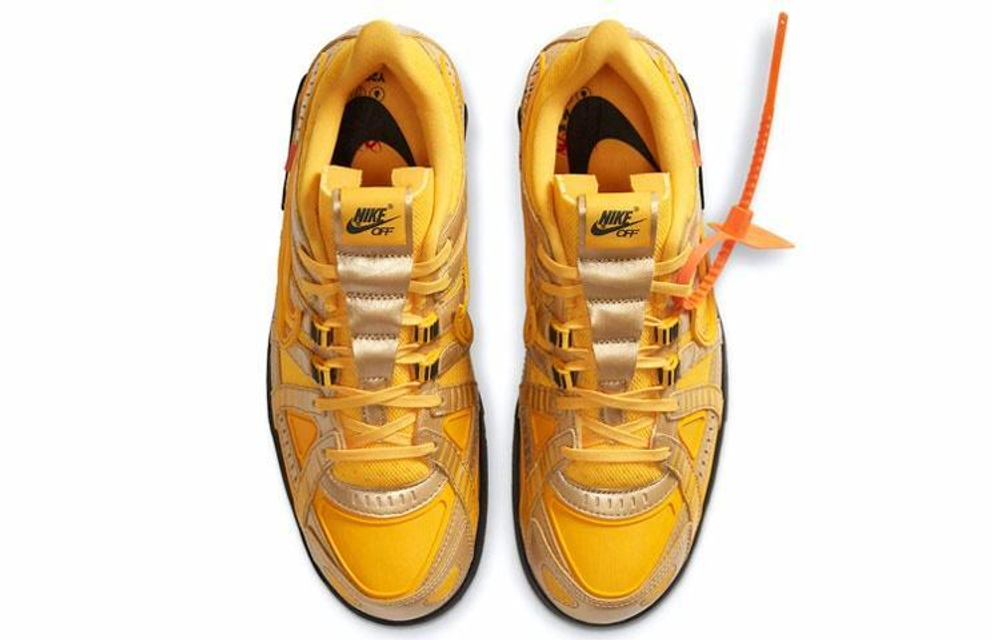 Кроссовки Off-White X Nike Rubber Dunk "University Gold"