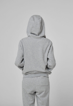 Кофта на замке с капюшоном трикотаж ARGYMAQ GREY