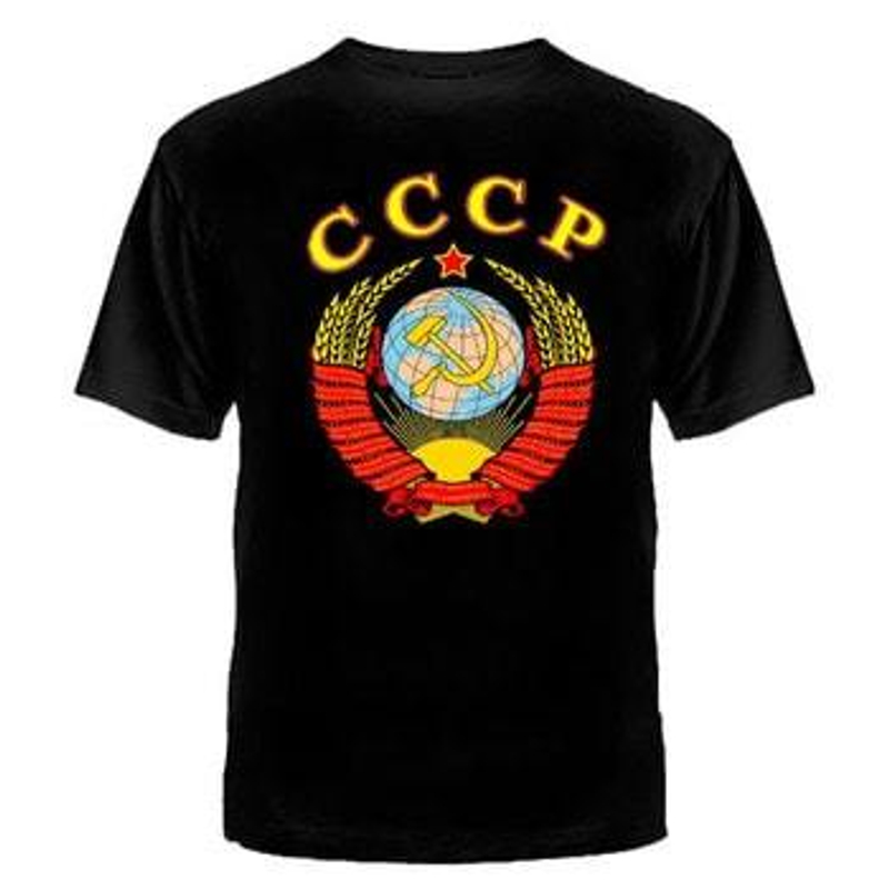Футболка черная СССР