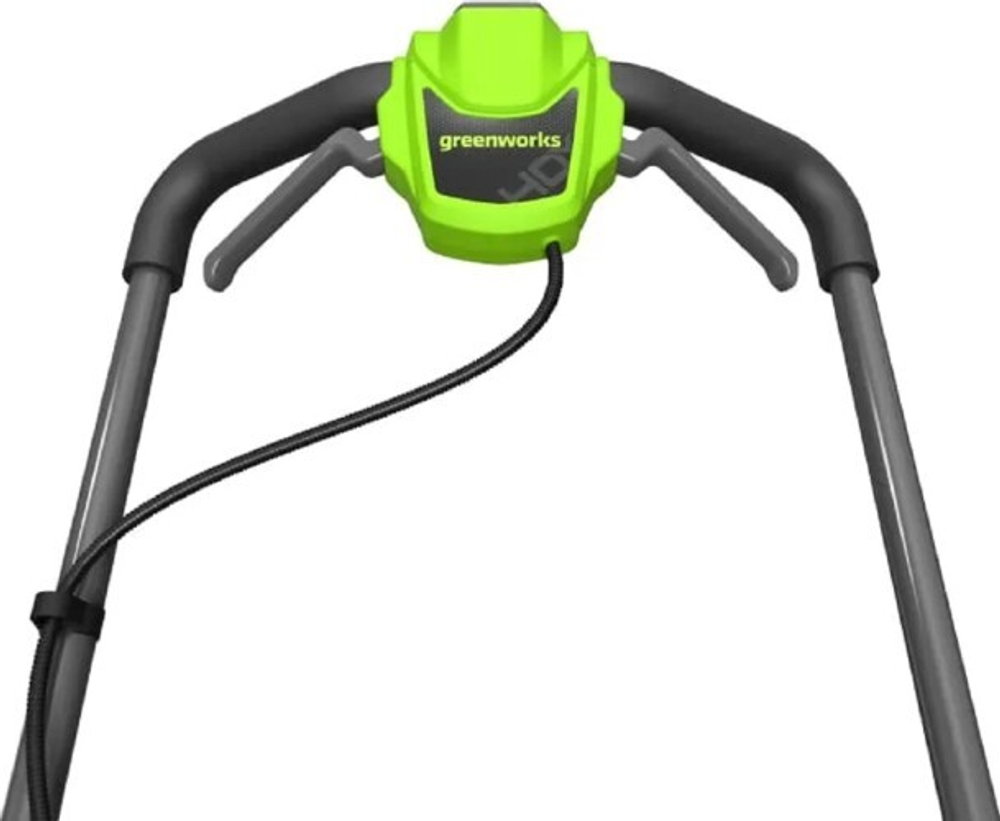 Газонокосилка аккумуляторная GREENWORKS 2521007UB 40V, бесщеточная, 41 см, c 1хАКБ 4 Ач и ЗУ