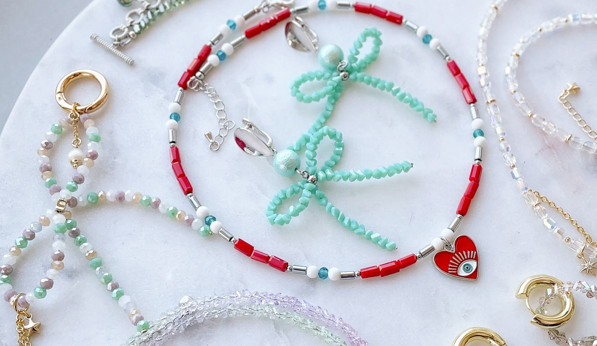 Идеи для украшений - бантики и стекло Идеи для украшений - бантики и стекло