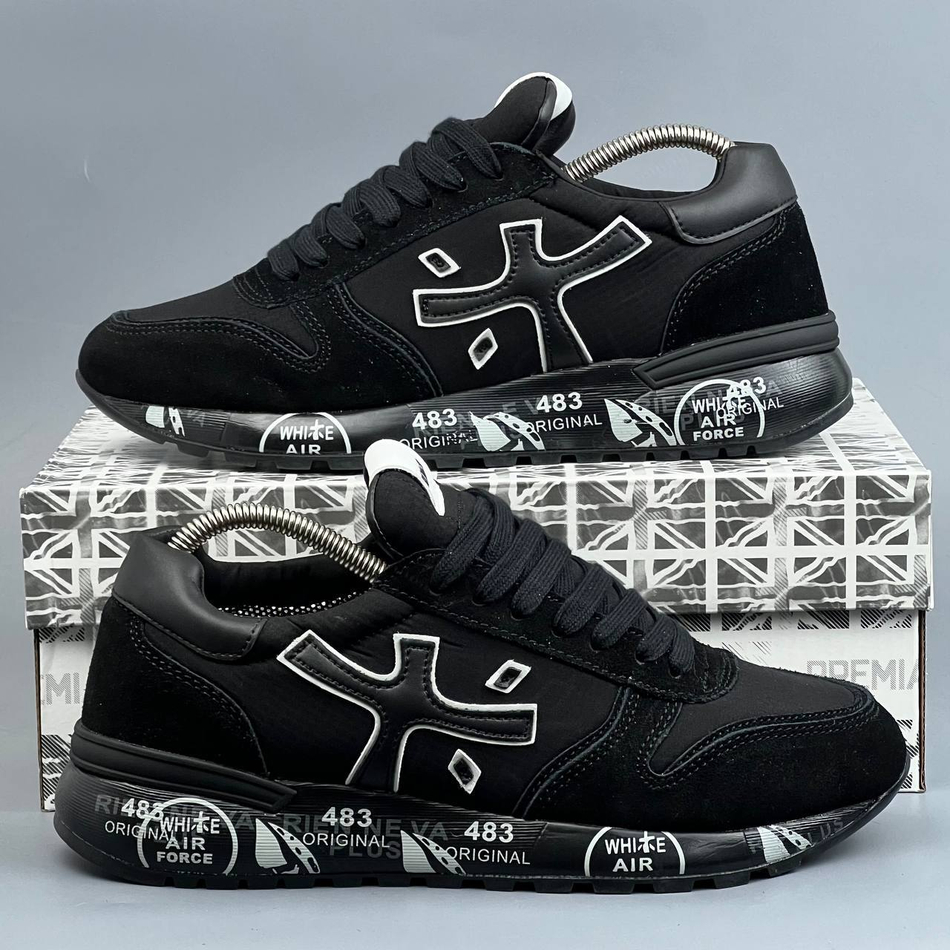 Кроссовки Premiata GoreTex ТЕРМО #402 (черн.)