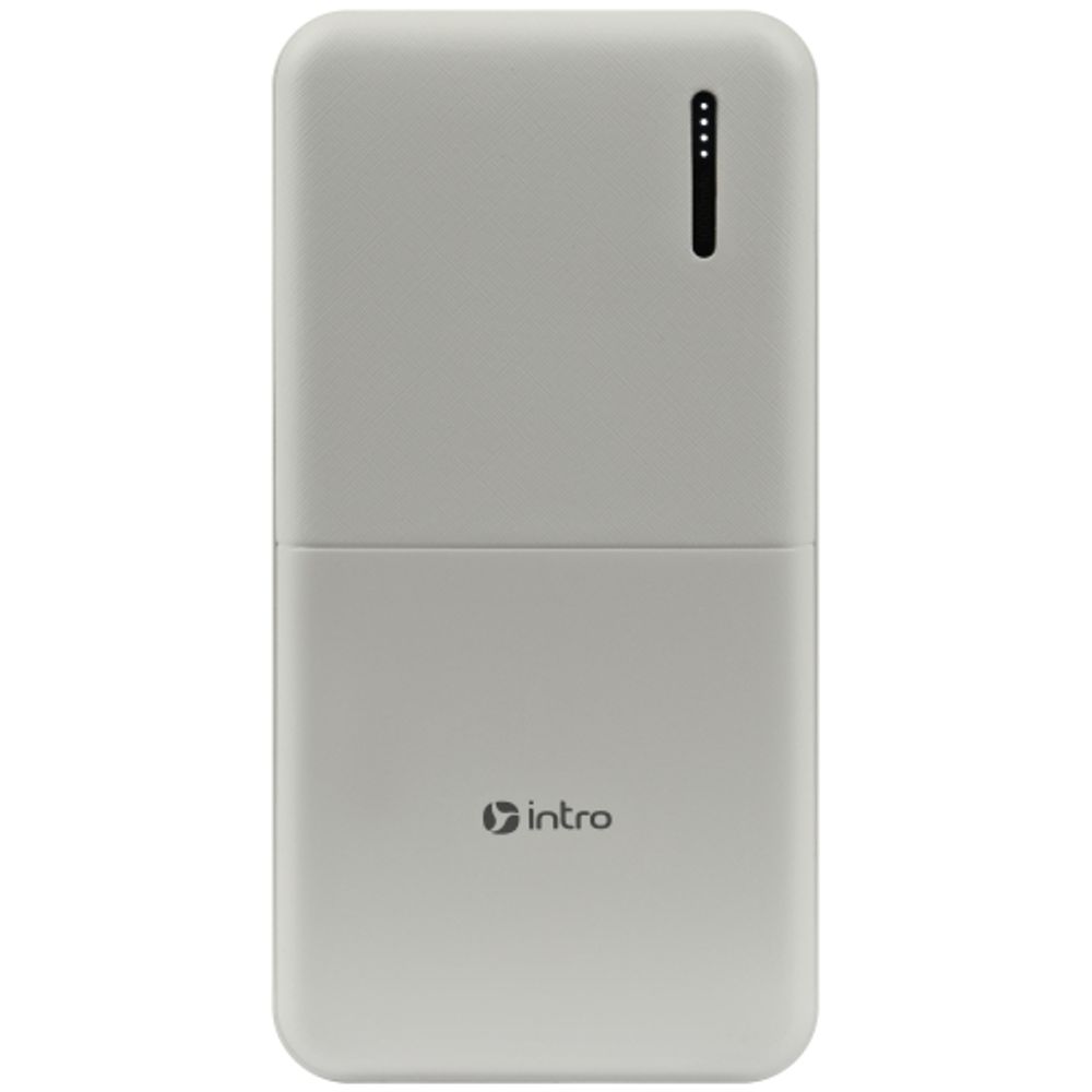 Power bank портативное зарядное устройство Intro ZX10 10000mAh белый
