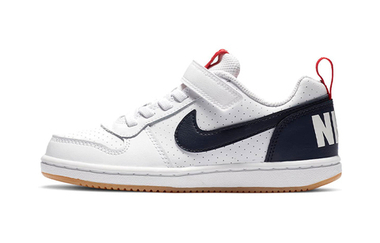 Детские кроссовки Nike Court Borough Low 'White Red Blue' 870025-105