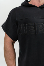 Толстовка без рукавов HOODED T-SHIRT GYM RAG TOP CHAMPION 706 Черная