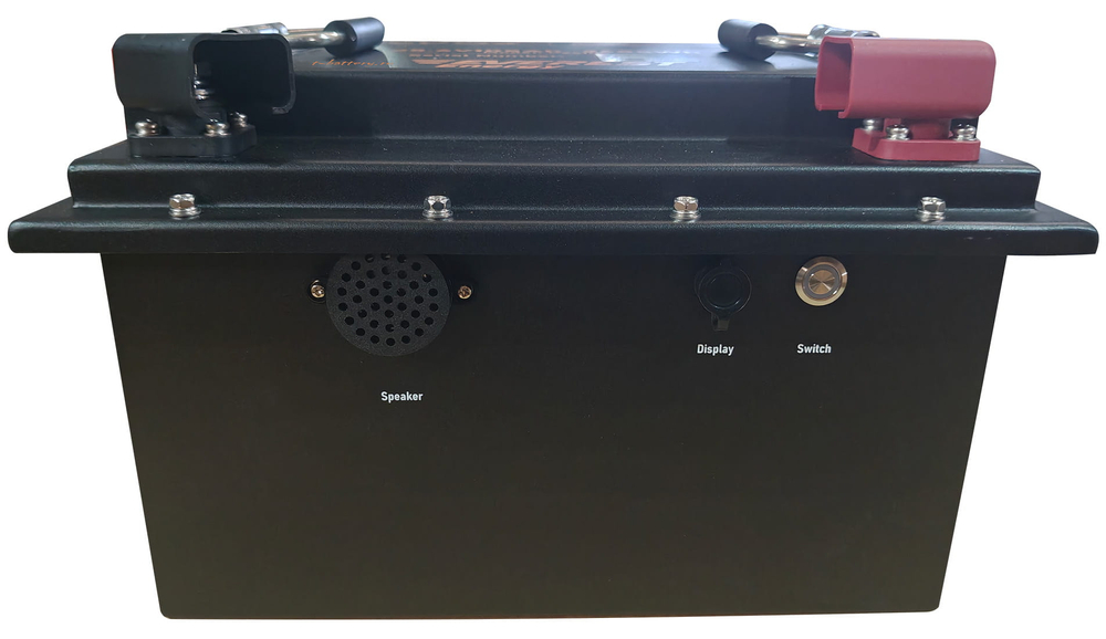 Тяговая аккумуляторная батарея Everest LFP-24V105Аh-PRO + LCD + Bluetooth