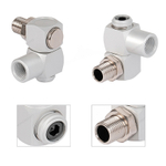 NORDBERG (NPMM22S) Переходник резьбовой M1/4" - F1/4" шарнирный 360 градусов