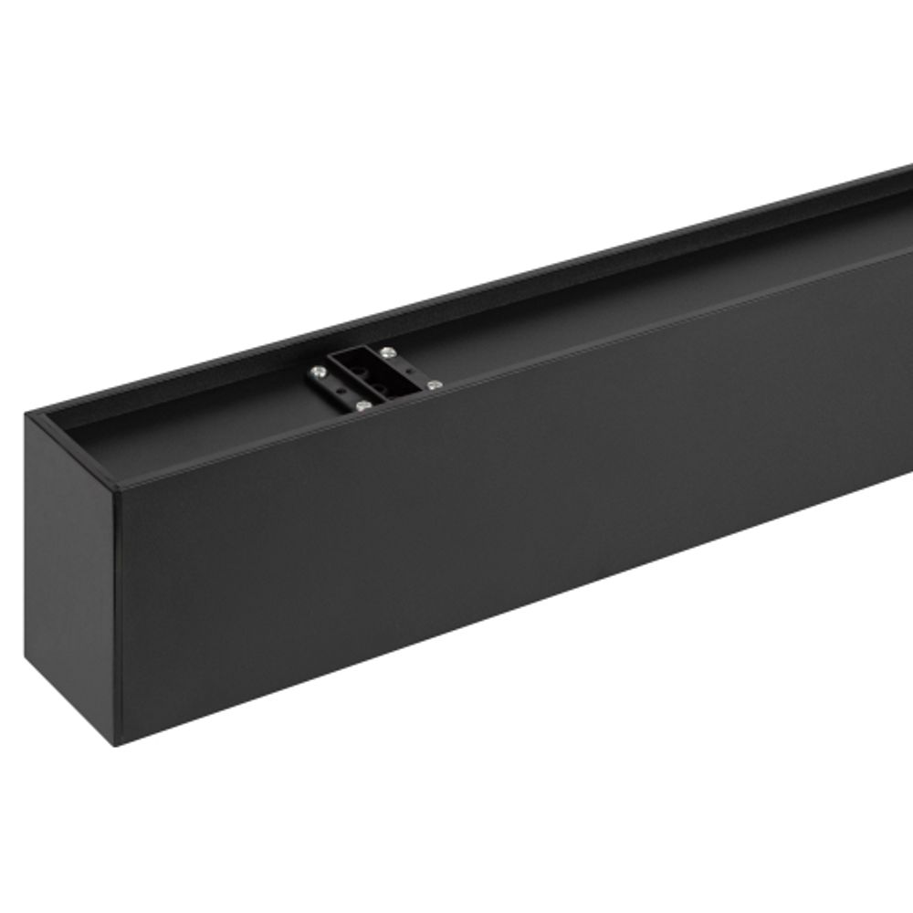 Линейный светодиодный светильник ЭРА SML-30-40W-6K-12-B 40Вт 6500K 4100Лм 1180х50х68 черный подвесной | Светильники линейные для ритейла